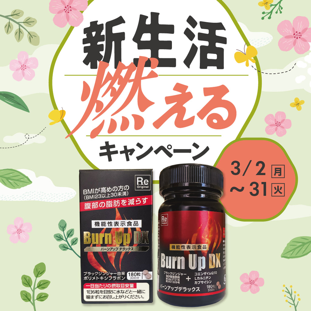 機能性表示食品】バーンアップDX – 株式会社ルネサンス 公式オンライン